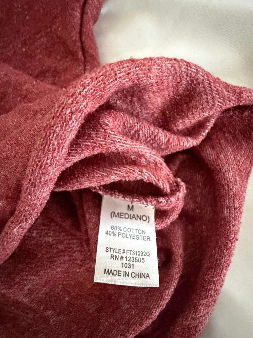 Redondo Beach Crop Tee - Burgundy